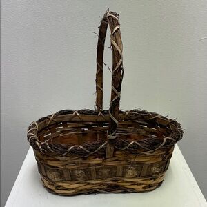 Rustic Woven Basket